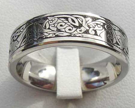 Animal Kingdom Celtic Wedding Ring