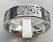 Animal Kingdom Celtic Wedding Ring