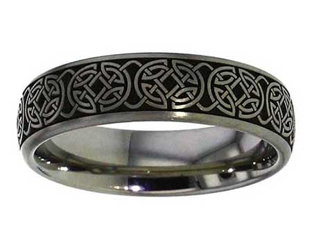 Celtic Shield Knot Wedding Ring