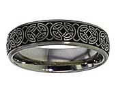 Celtic Shield Knot Wedding Ring