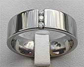 Channel Set Diamond Wedding Ring