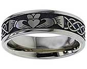 Designer Claddagh Celtic Wedding Ring