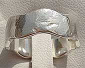 Designer Silver Wedding Ring