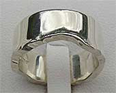 Designer Sterling Silver Wedding Ring