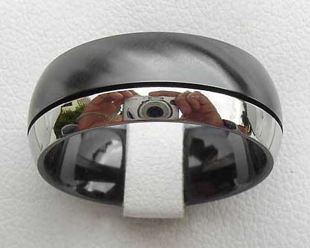 Domed Mens Wedding Ring