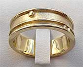 Fae Gold Celtic Wedding Ring