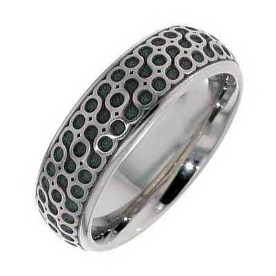 Arty Titanium Wedding Ring, Best Wedding Rings