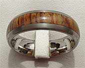 GETi Titanium & Wooden Wedding Ring