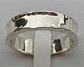 Handmade Designer Silver Wedding Ring