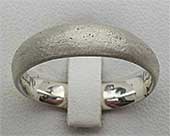 Handmade Silver Womens Wedding Ring