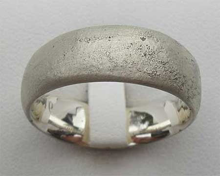 Handmade Sterling Silver Wedding Ring