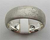 Handmade Sterling Silver Wedding Ring