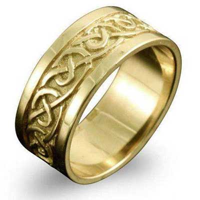 Shetland Jewellery Noss Celtic Ring