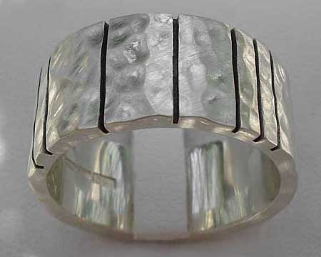Solid Sterling Silver Wedding Ring