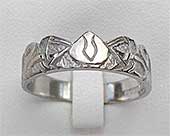 Three Nornes Celtic Wedding Ring