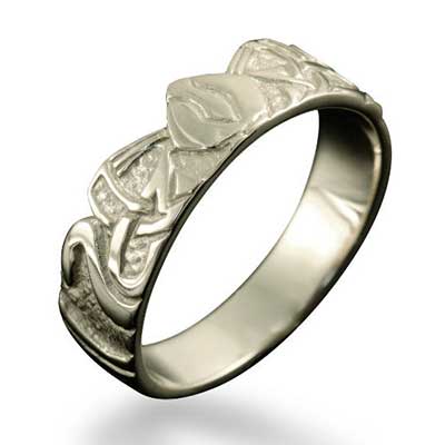 Three Nornes Ring Shetland Jewellery