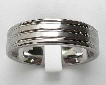 Trendy Titanium Wedding Ring