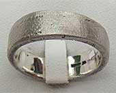 Urban Sterling Silver Wedding Ring