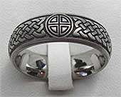 Weaved Knot Celtic Wedding Ring